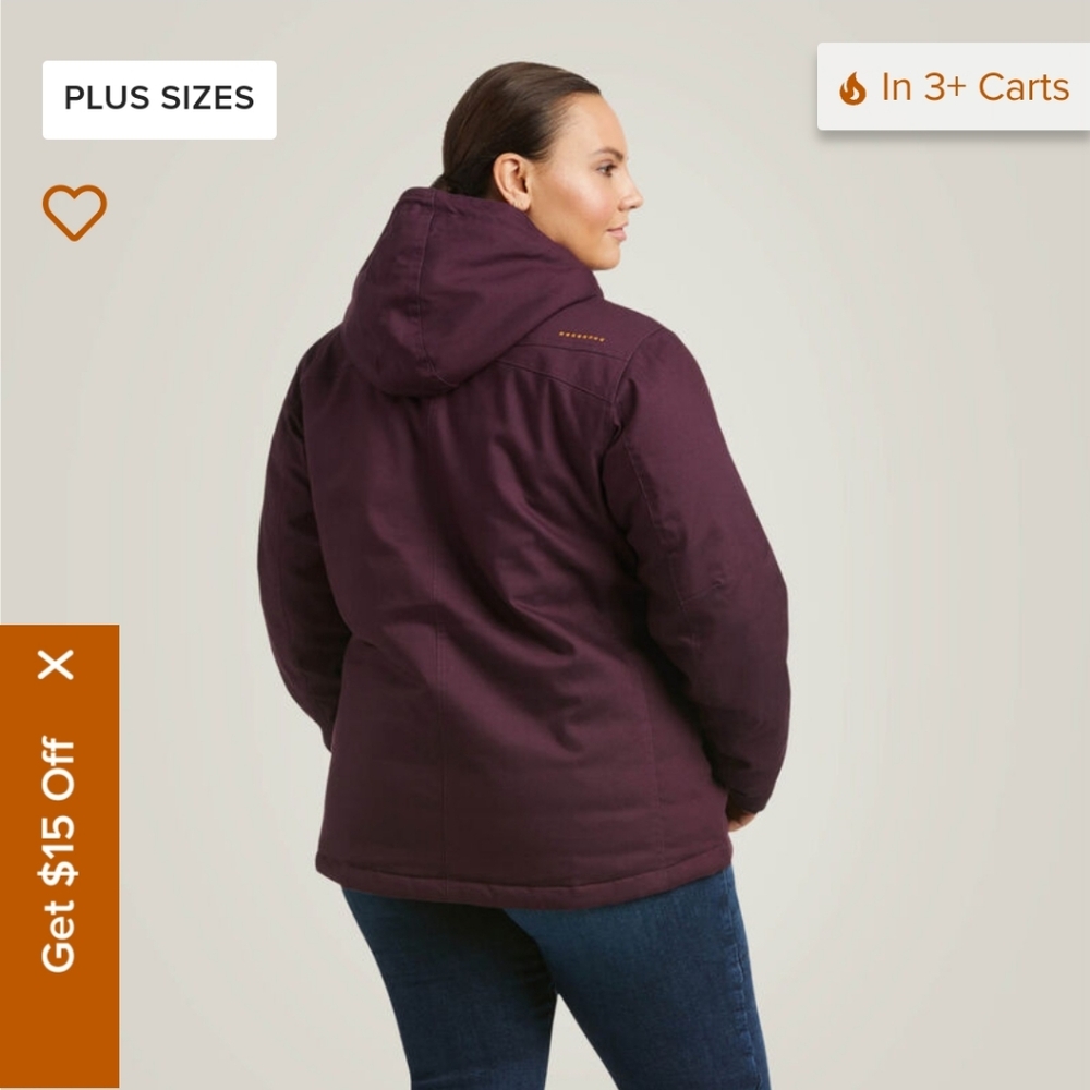 Ariat rebar insulated jacket